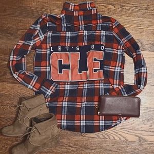 Plaid CLEVELAND shirt